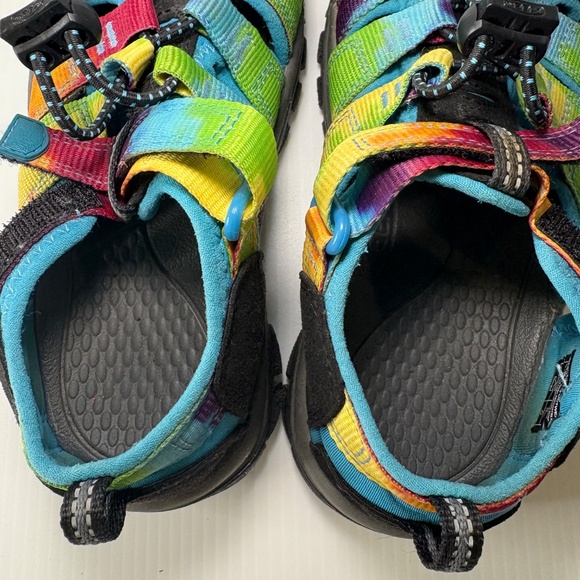 Keen Kids' Newport H2 Water Sandals Size 13 1018441 Tie Dye Rainbow Bungee Strap - Picture 15 of 15